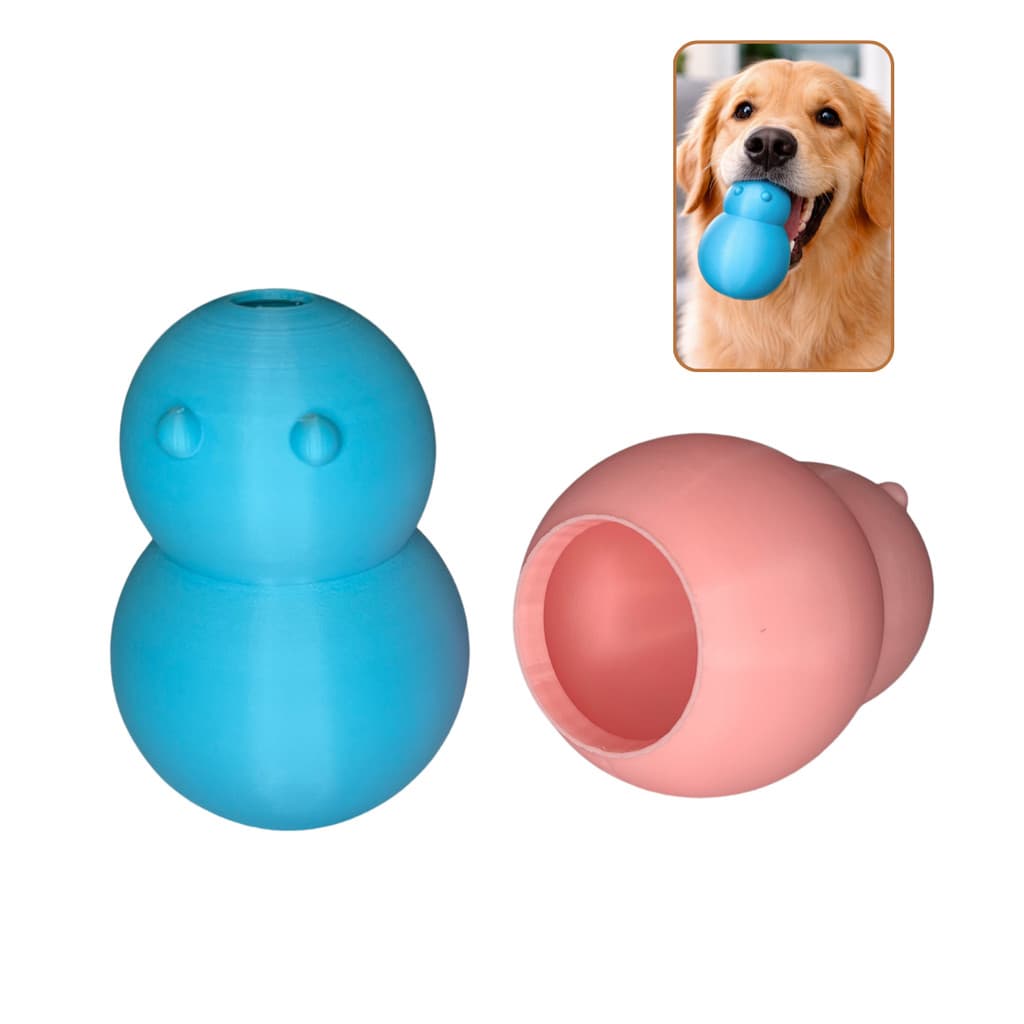 Mordedor Recheável Brinquedo Super Resistente E Durável Para Cão Cachorro e Gato