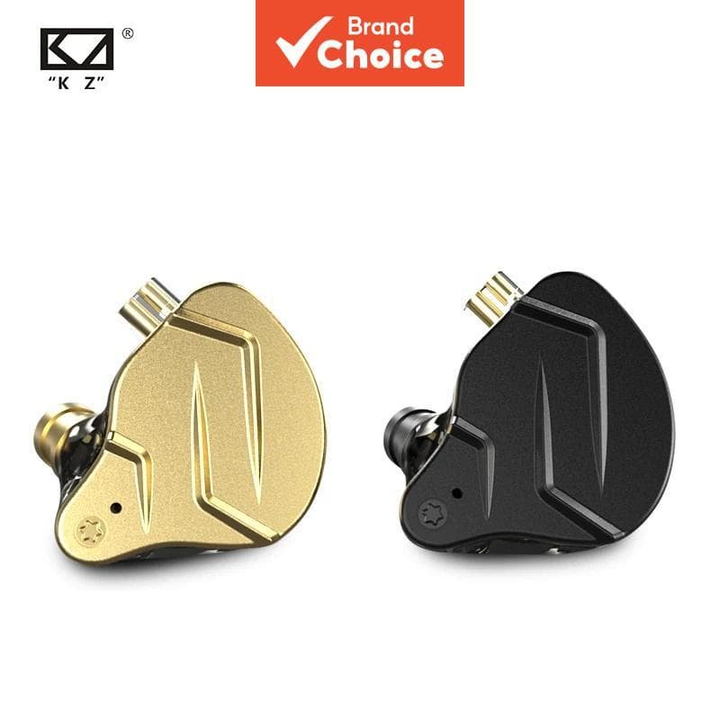 Fones de ouvido de metal KZ ZSN Pro X, tecnologia híbrida 1BA+1DD, fones de ouvido de monitor intra-auricular com graves