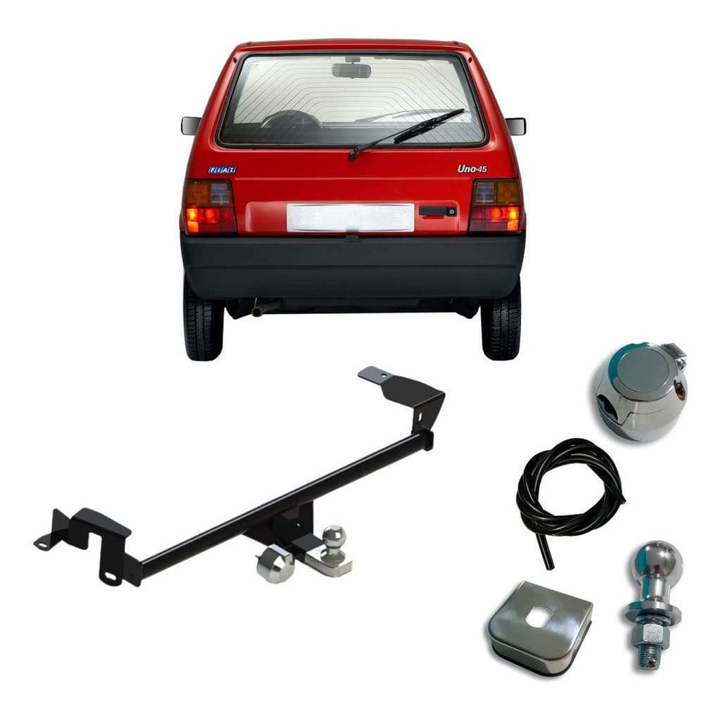 Engate Reboque Carretinha Fiat Uno 1984 Até 2003 500kg