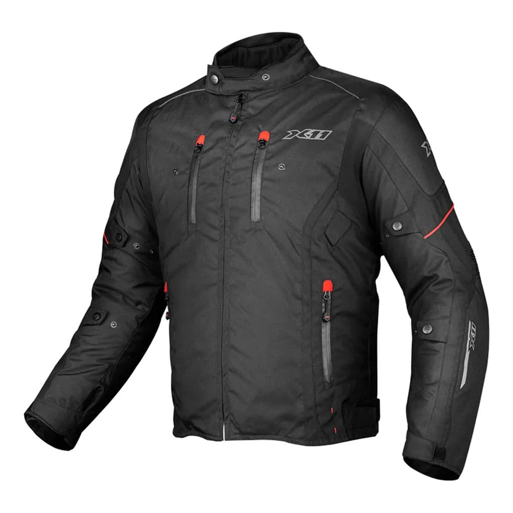 Jaqueta X11 Iron 3 Impermeável com forracao removivel interna Unissex Motociclista