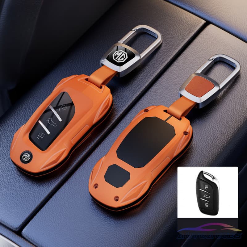 Capa Protetora para Chave de Carro Compatível com MG4 Extender DC, MG5 MG-HS, ZS EV, Capa para Chave IEX9