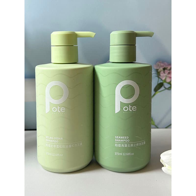 Botty Gel de banho sal marinho remoção de ácaros hidratante refrescante fragrância remover óleo Anti-caspa Frizz Shampoo
