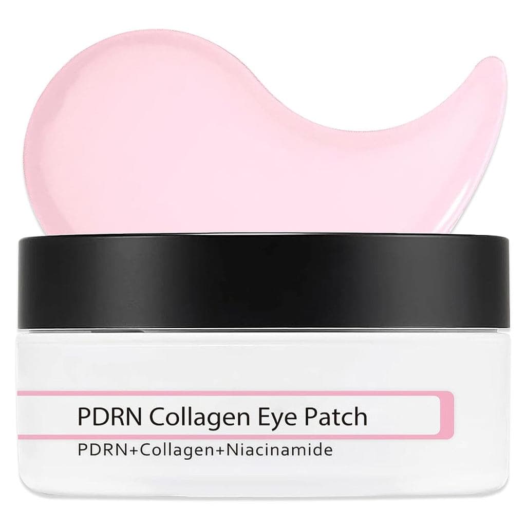 60 Patches de Colágeno PDRN para Olhos, Patches Refrescantes para Olhos Inchados, Olheiras, Linhas Finas e Antirrugas, c