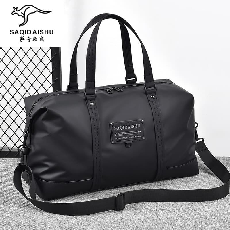 Saki canguru bolsa de viagem masculina, bolsa de lazer, esportes, academia, grande capacidade, viagem de negócios, mochi
