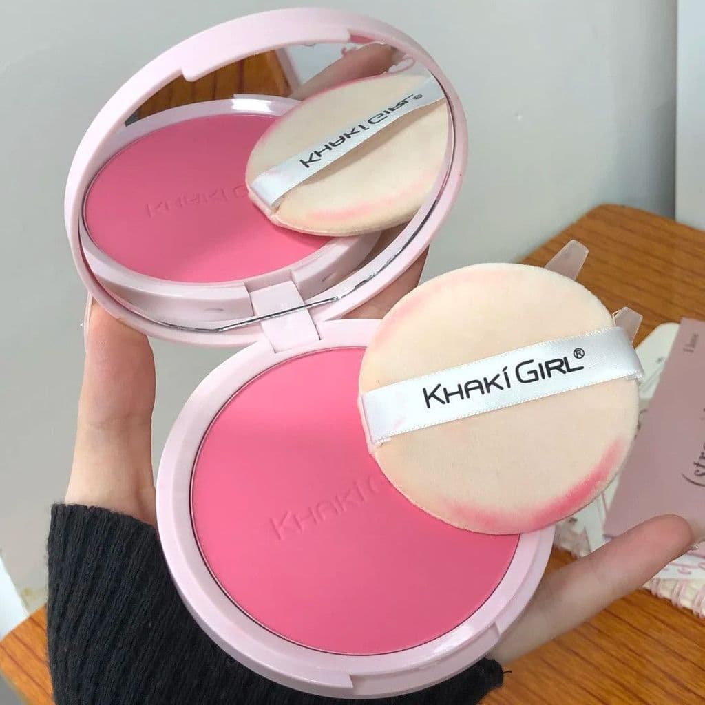 Está escavando!Coreano doce pêssego Blush paleta feminino Natural Nude maquiagem vitalidade clareamento expansão coloraç