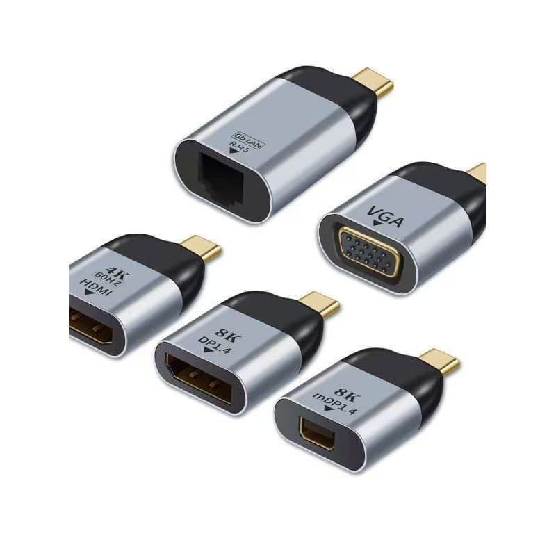 Adaptador de vídeo tipo C para hdmi Adaptador de telefone móvel vga para adaptador de telefone móvel DP Mini DP