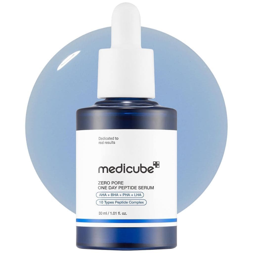 medicube ZeroPore OneDay 10 Peptide Serum | Sérum Refinador de Poros e Balanceador de Oleosidade | AHA, BHA, PHA, LHA +