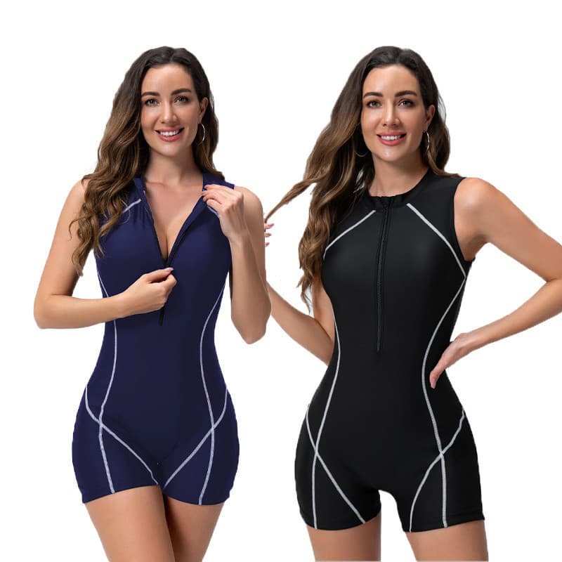 Maio Feminino De Surf Sem Mangas Com Removíveis Bojo Para Nhidroginastica e Natação