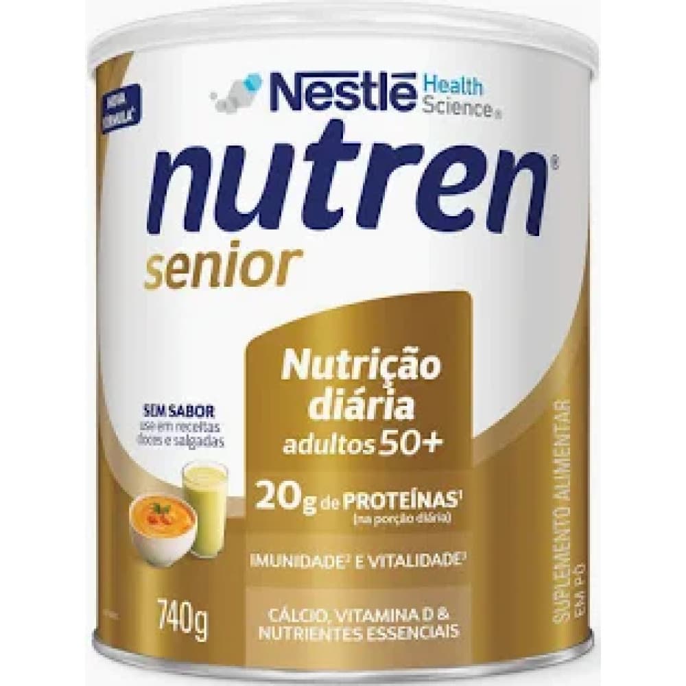 Nutren Sênior Sem Sabor 740g