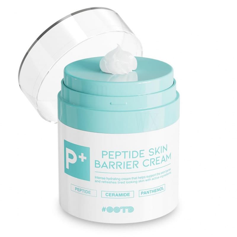 # Hidratante Facial com Peptídeos OOTD, Proteção para Pele Seca e Sensível, Barreira Anti-Envelhecimento, Hidratante, Pe