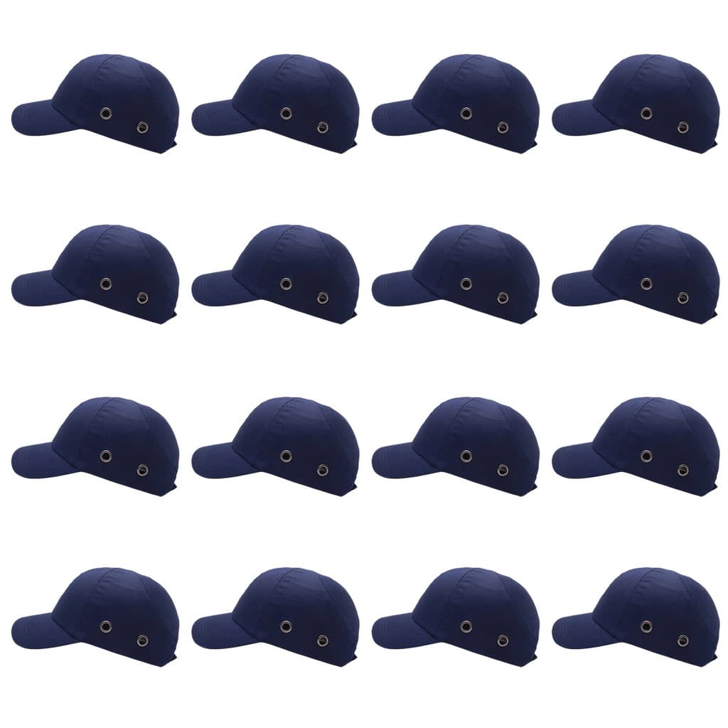 Bone com Capacete EPI Kit 16 Uni Obra Seguranca do Trabalho Casquete Construcao Oficina Reparo Servico Protecao