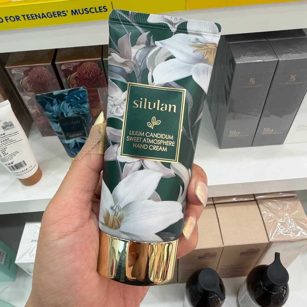 Silulan Silulan Amore Lily Fragrância Creme para as Mãos Contém Essência de Ácido Hialurônico Hidratante Nutritivo Hidra