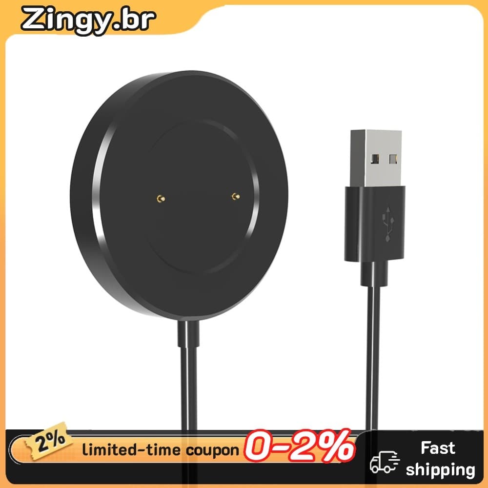 Esporte Relógio Carregador Magnético Fonte De Alimentação Smartwatch Cabo De Carregamento USB Adaptador Suprimentos Para