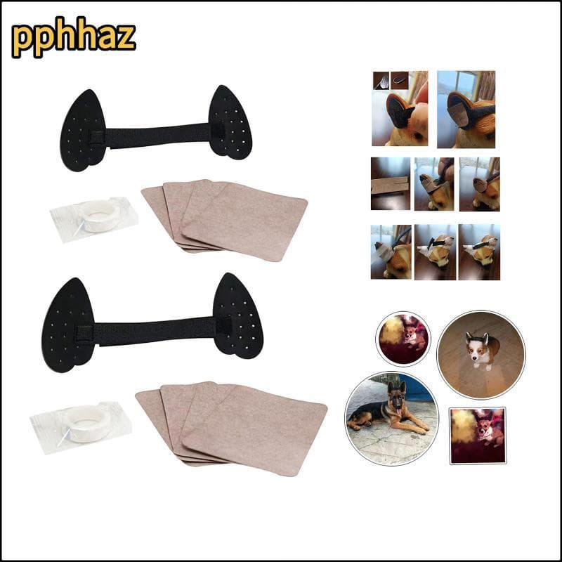 [pphhaz] Orelhas De Cachorro Stand up Support Ear Sticker Assist Erected Dog Ears Posting Kit Para Casa