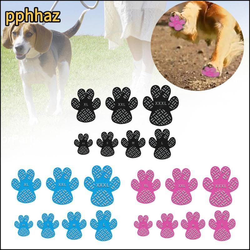 [pphhaz] 4 Unidades De Almofadas De Pata De Cachorro Proteção Com Adesivo Mais Forte À Prova D'água Antiderrapante Pinça