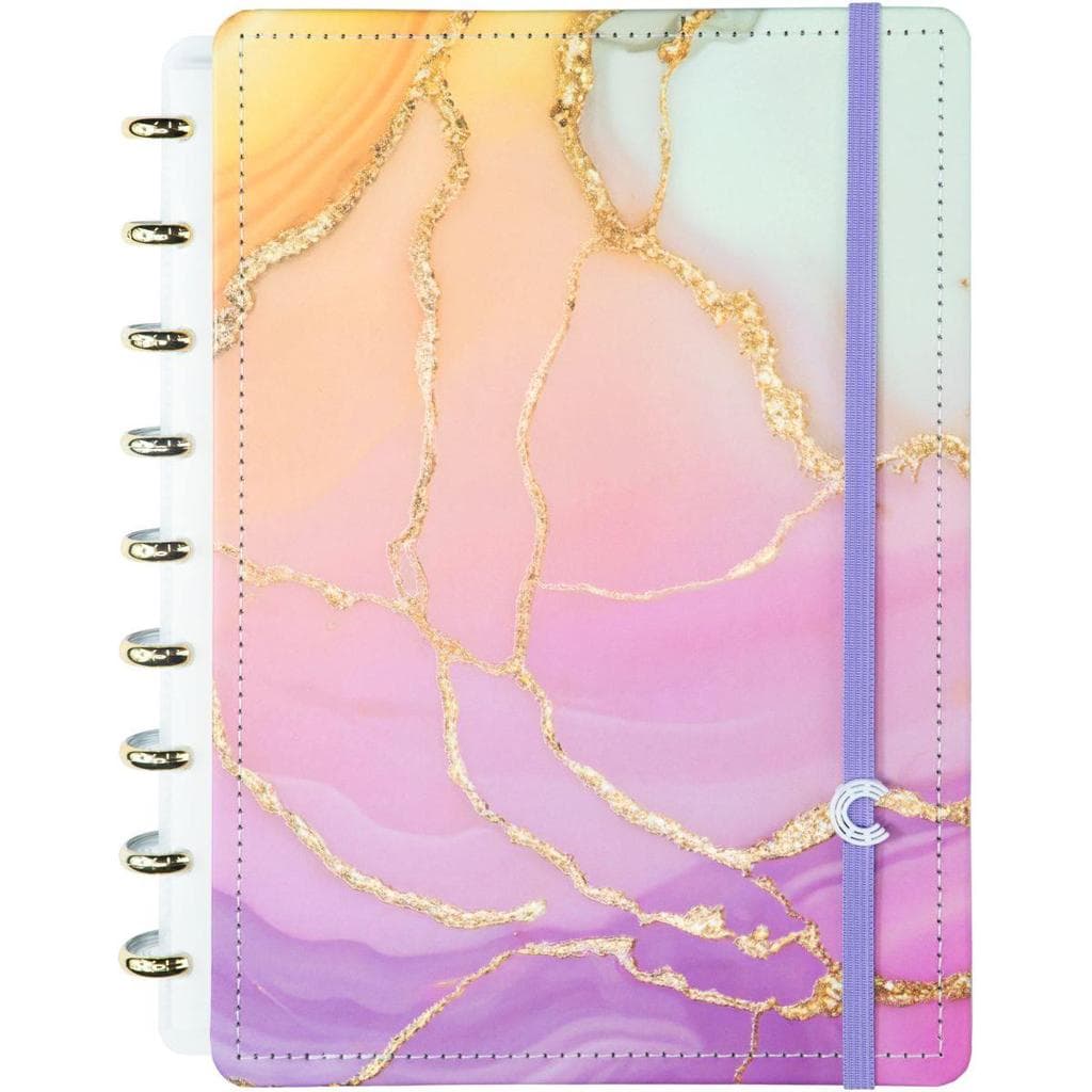 Caderno Inteligente Médio Aurora By Luara 80 fls. 190 mm x 255 mm - Caderno Inteligente