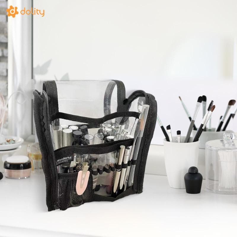 [Acituna] Estojo De Maquiagem Para Produtos De Higiene Pessoal Organizador De Bolsas Banheiro E Quarto De Viagem