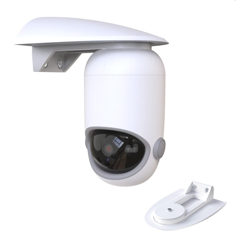 Suporte Parede Câmera Wifi Babá Eletrônica 360 Universal 1/4