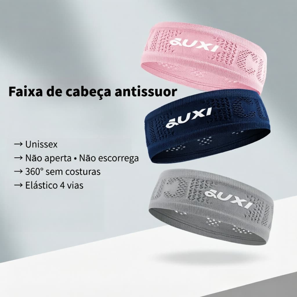 Nova faixa esportiva antitranspirante para homens e mulheres, algodão respirável, corrida ao ar livre, basquete, Fitness