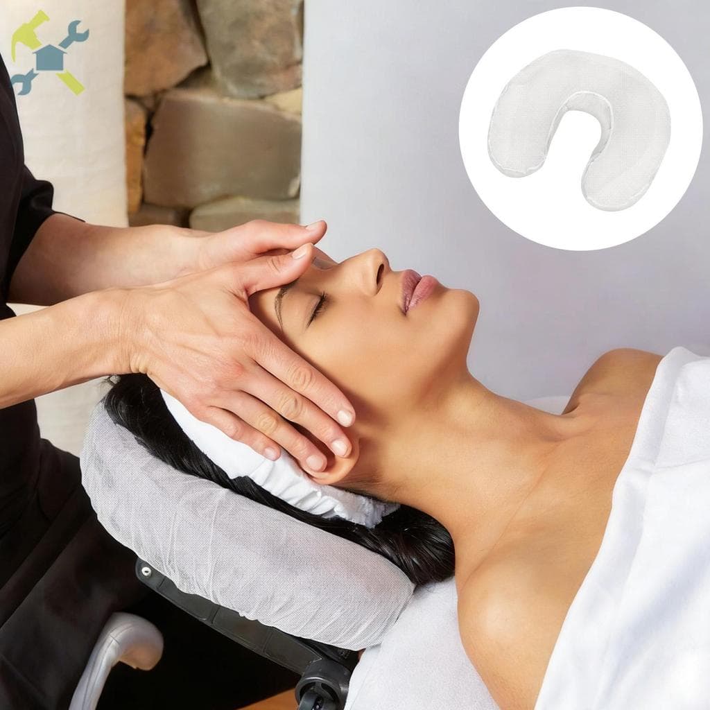 50 Pçs Não Tecido Massagem Rosto Berço Capa Confortável Mesa De Encosto De Cabeça Para Viagens Em Casa SHOPCYC9276