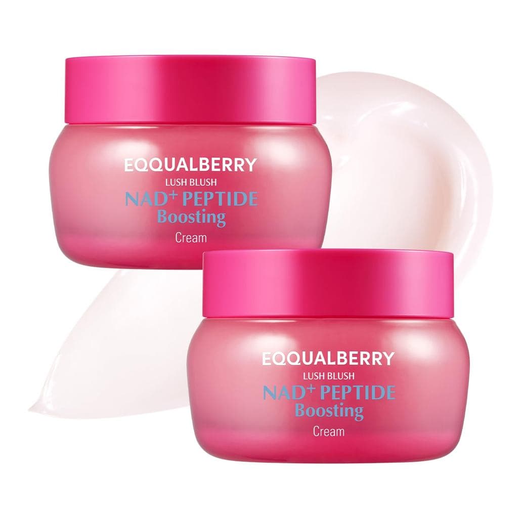 Creme de Aumento de Peptídeos Duplos NAD+ EQQUALBERRY |     NAD+ 5% e 13 tipos de peptídeos anti-envelhecimento coreanos