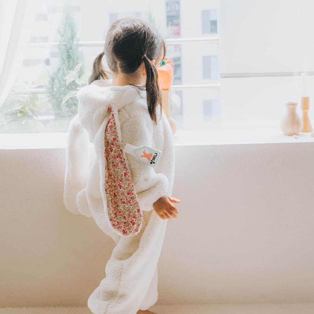 Coelho Macacão Recém-Nascido De Uma Peça Com Capuz Pijamas Meninos De Pelúcia Homewear Roupas Traje