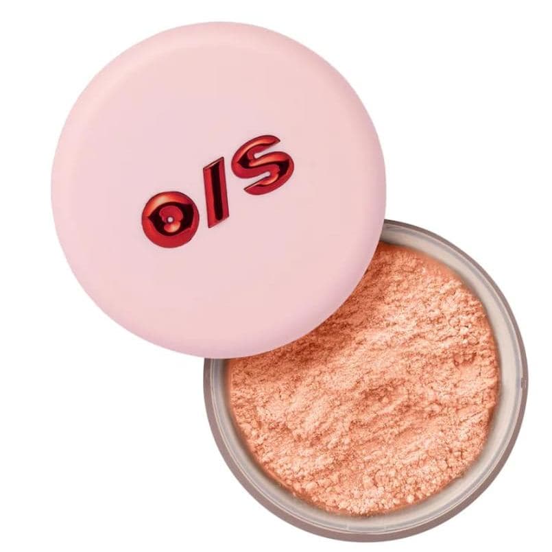 Pó Fixador de Maquiagem Patrick Star Ultimate Blurring 1,2 oz (aprox. 34,5 gramas), Rosa Ultra Pêssego - Adequado para t