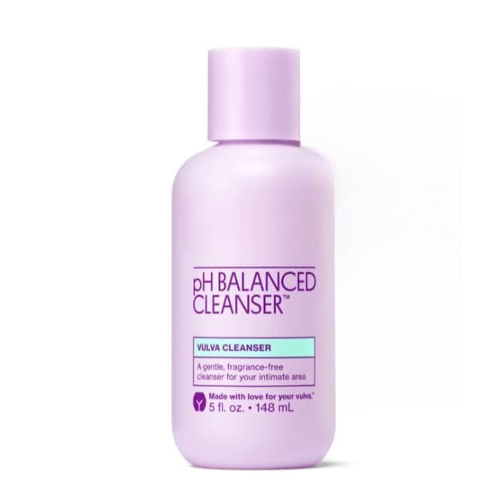 Sabonete Íntimo Feminino com pH Balanceado, Limpador Íntimo Suave, Sem Fragrância, Sem Sulfatos e Parabenos, Sabonete de