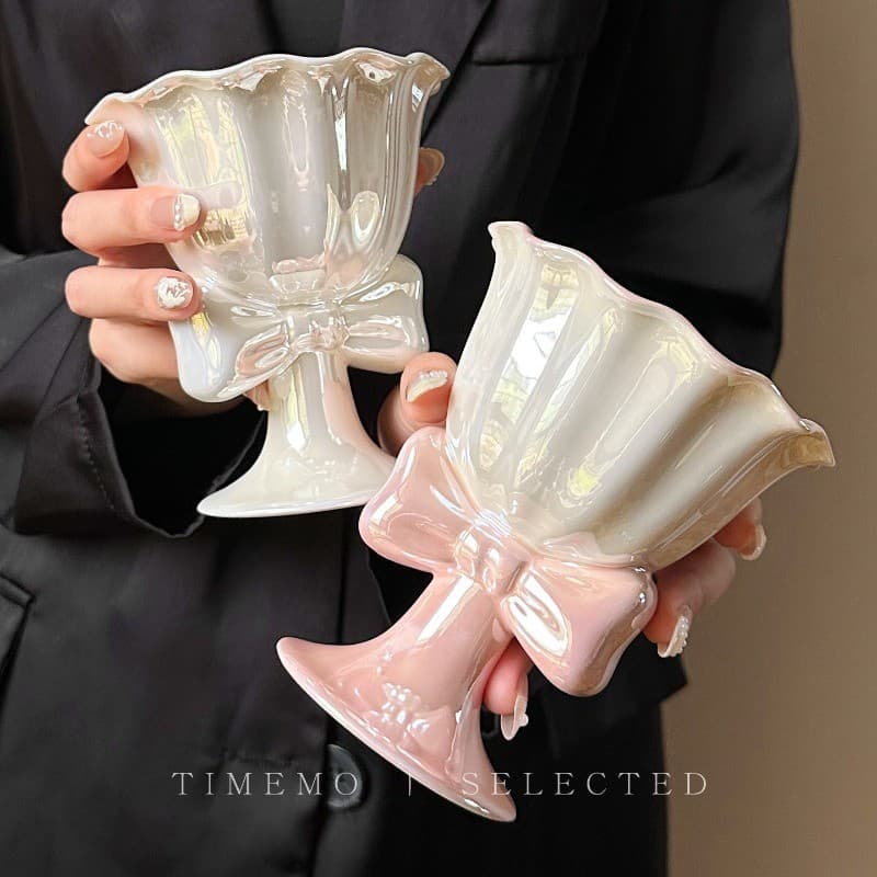 Presentes de aniversário do dia dos namorados para meninas, lembranças práticas de cerâmica, caneca de sobremesa de alto