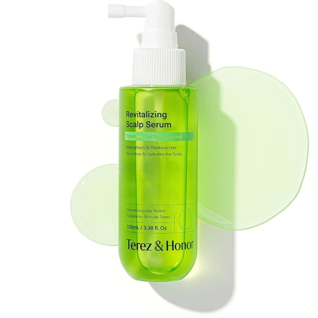 Sérum Capilar para Crescimento do Cabelo em – Tratamento Vegano Coreano para Queda de Cabelo, Cabelo Ralo e Couro