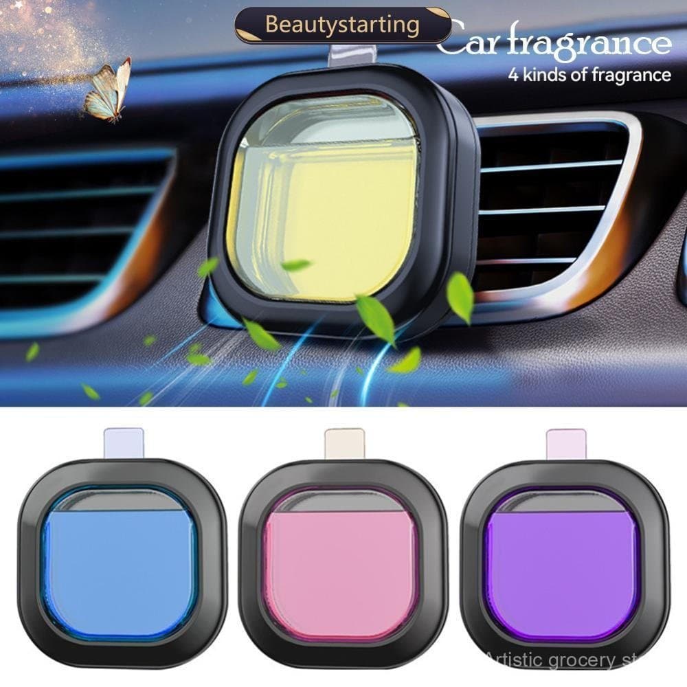 Aromatizador de Ar para Carro 4ml, Fragrância Líquida para Ar Condicionado, Tipo Decorativo