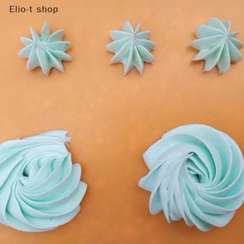 Elio-t 4 Peças De Bicos De Confeiteiro Para Decoração De Bolo , Biscoito , Cupcake # 1M 1C 1E 1G COD