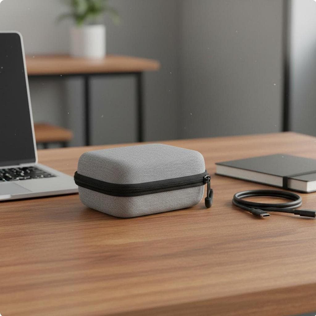 [baosityw8] Estojo De Armazenamento De Cabos Premium EVA Organizador Resistente À Pressão Para Organizadores De Bolsa El