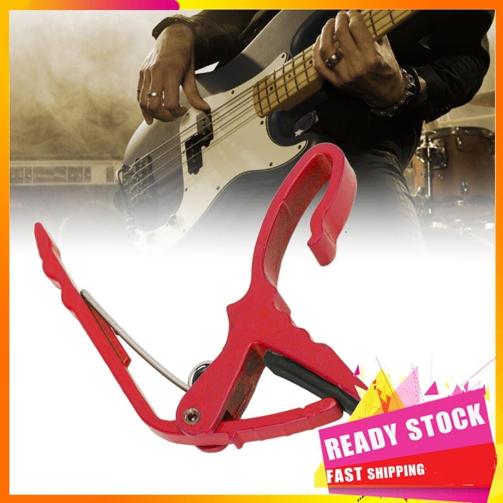 Gfgfgfgg Julihai Guitar Capo Alloy Trigger Dispositivo de troca rápida para Ukulele elétrico acústico baixo Banjo com