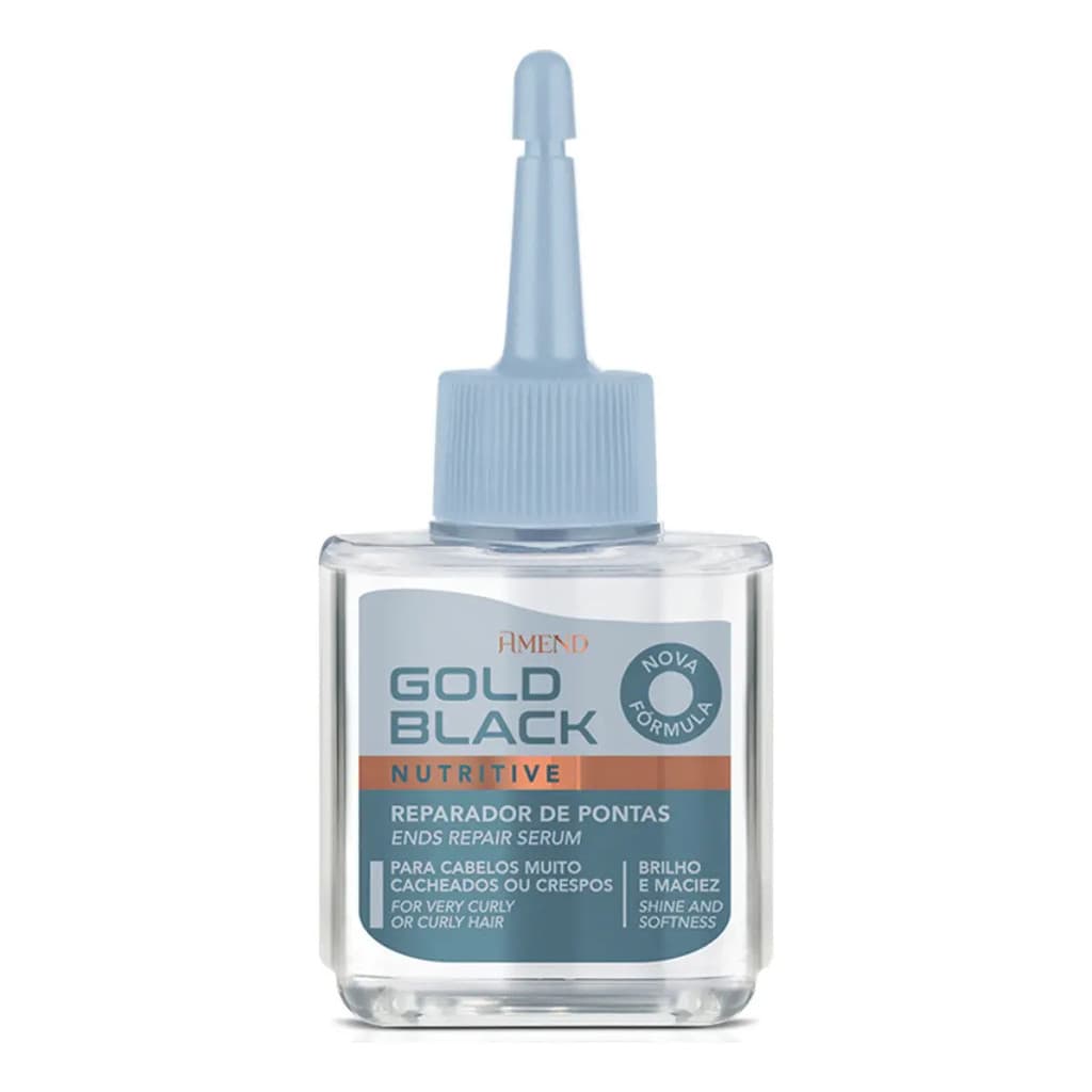Reparador De Pontas Amend Gold Black Nutritivo Ultra 30ml