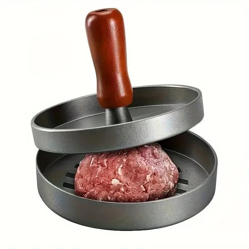 Prensa de Hambúrguer Antiaderente, 1 Unidade, Modelador de Hambúrguer Sem Esforço para Carne, Bife e Queijo, Ideal para
