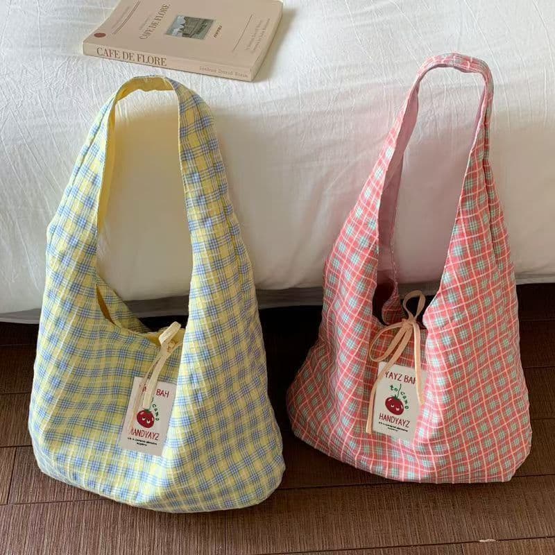 Novo estilo bolsa de lona portátil de um ombro elegante All-Match grande capacidade