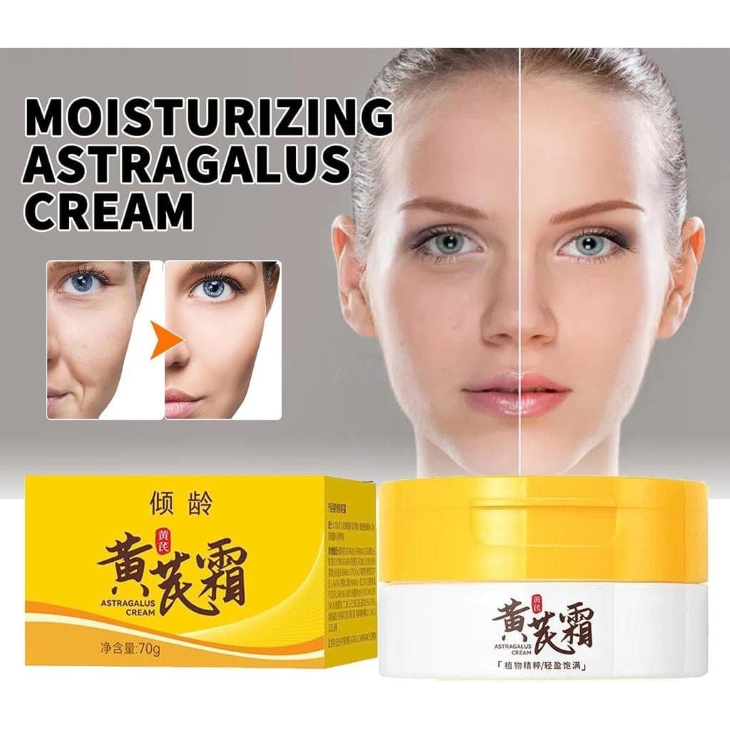 Creme antienvelhecimento hidratante e nutritivo com Astragalus, conjunto de cuidados para a pele com Astragalus para lin