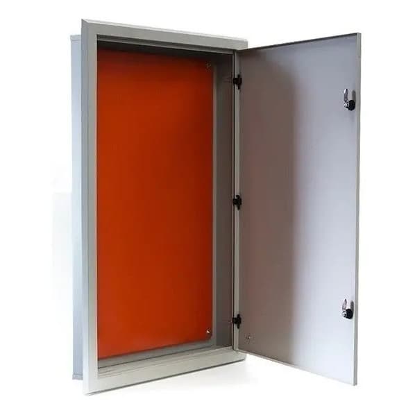 Quadro De Comando Embutir Chapa De Aço 60x40x12cm