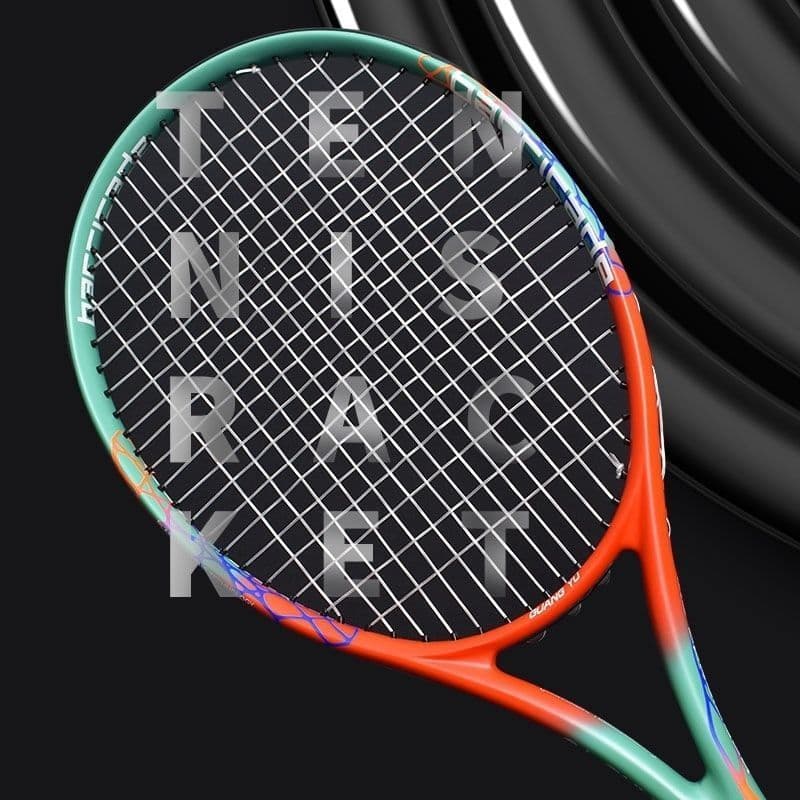 Guangyu raquete de tênis ultraleve de carbono completo iniciante profissional masculino feminino única raquete de tênis