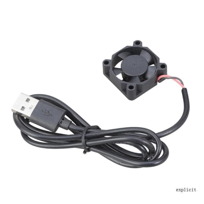 Exp Airflow 30mm DC5V Ventilador Para Impressora 3D Computador Caso Resfriamento