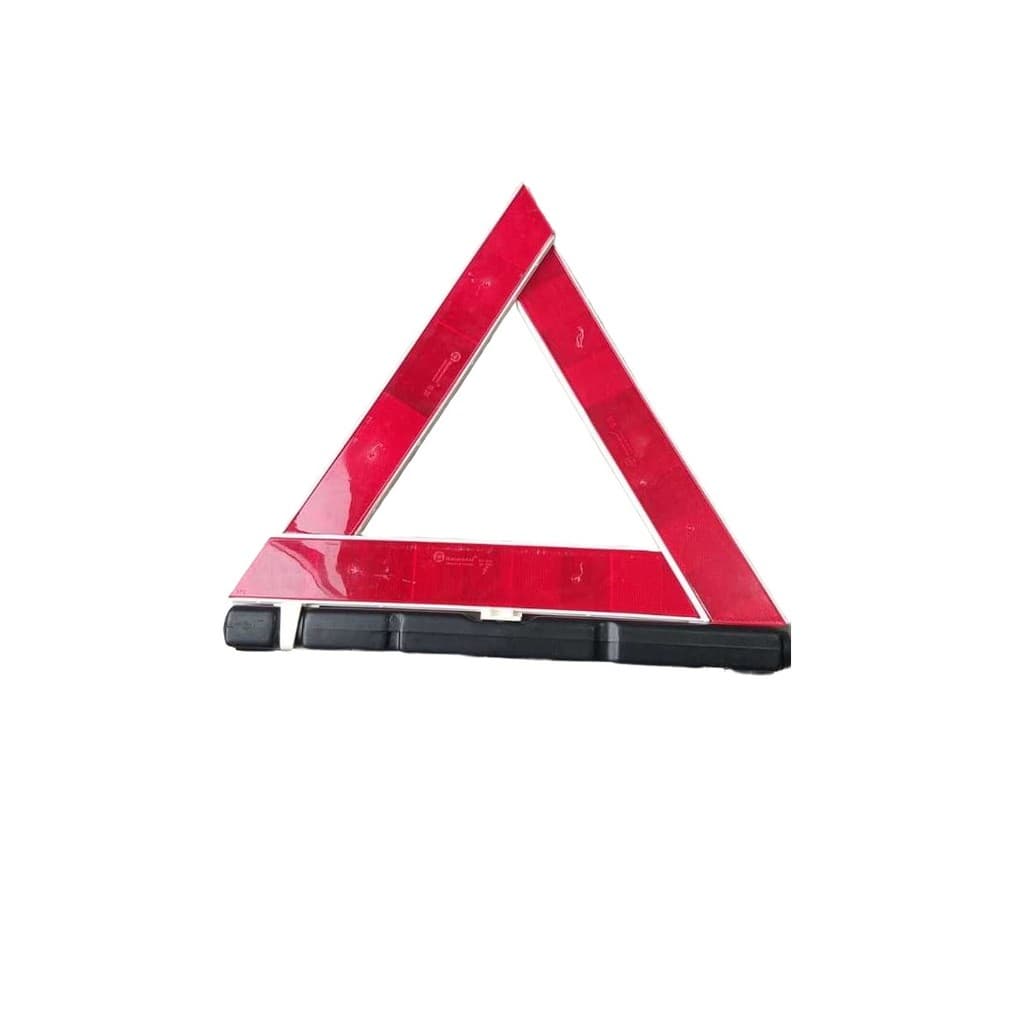 Triângulo Sinalização Alerta Base Giratoria Universal