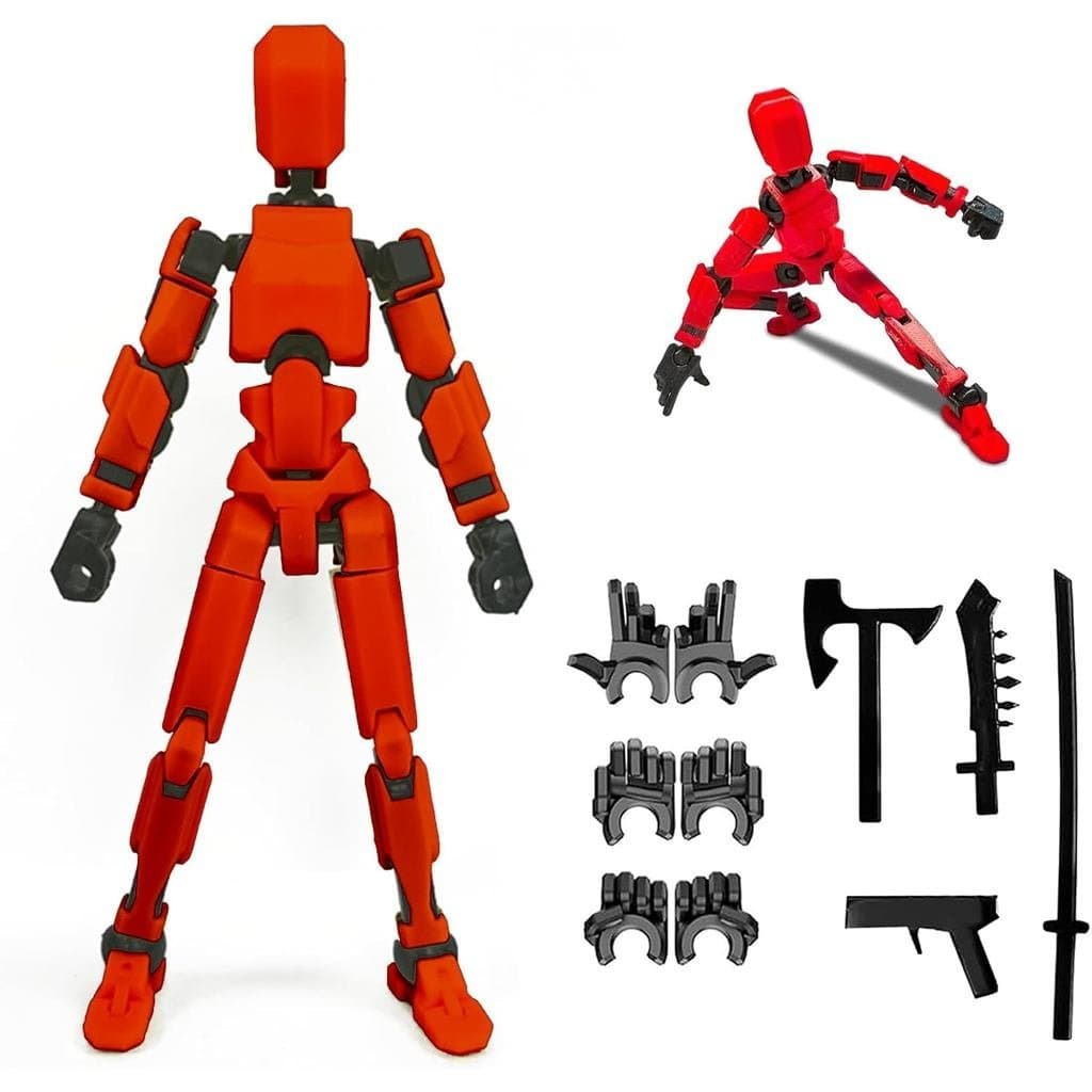 DANONIAssembled-Upgrade3DPrintMulti-Joint,T13ActionFigure,Nova13,Dummy13ActionFigureSet,Multi-Accessory,DesktopDecoratio