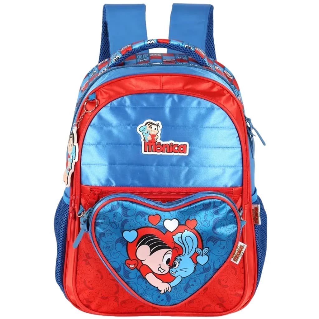 Mochila Costas Bolsa Removivél Infantil Escolar Monica Luxcel