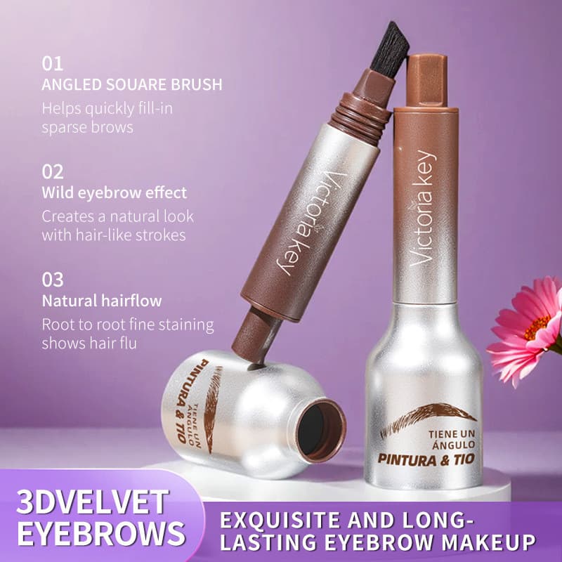 [Produto Popular de Exportação] Victoriakey Creme para Sobrancelhas, Sombra, Blush, Pó Multiuso para Linha do Cabelo, Ma