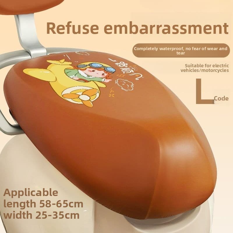 Capa De Assento De Motocicleta Resistente Ao Calor – Selim Ebike Com Proteção UV À Prova D'água , Protetor De Almofada D