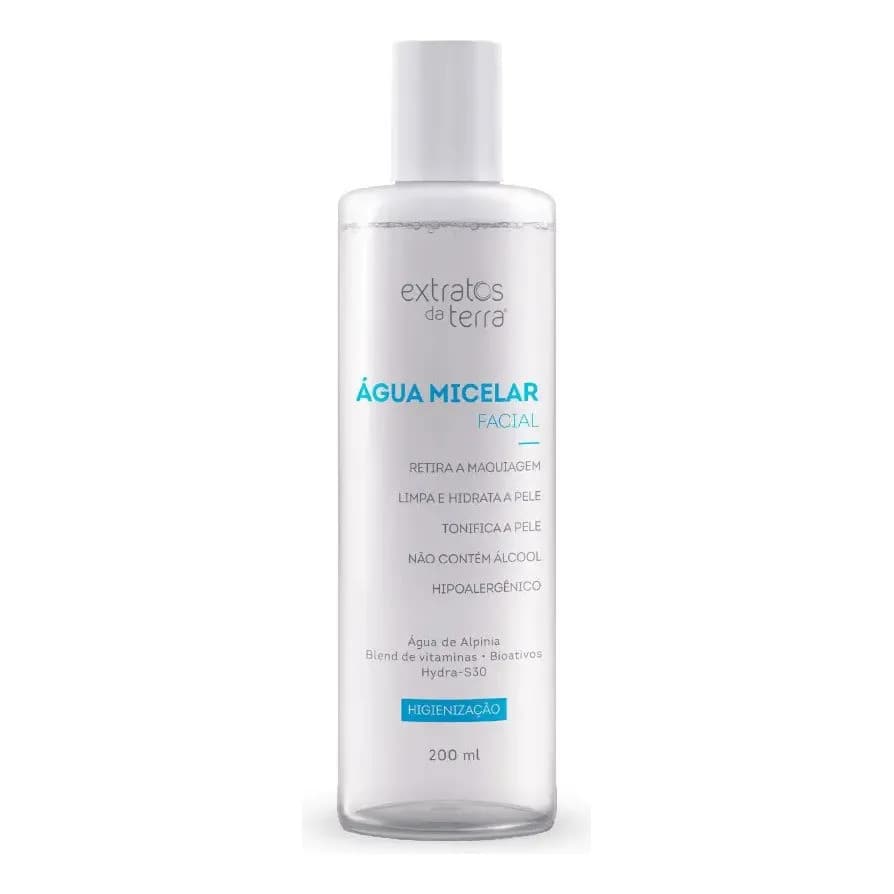 Agua Micelar 200ml Extratos Da Terra