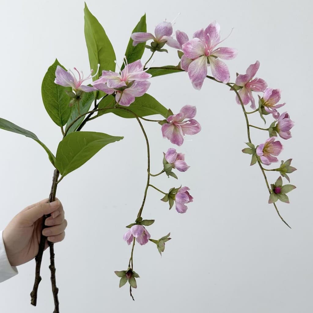 🌺Mais Vendido🌺Flores Artificiais: Jasmim de Seda, Maçã-de-cheiro, Flores Artificiais de Alta Qualidade para Decoração d