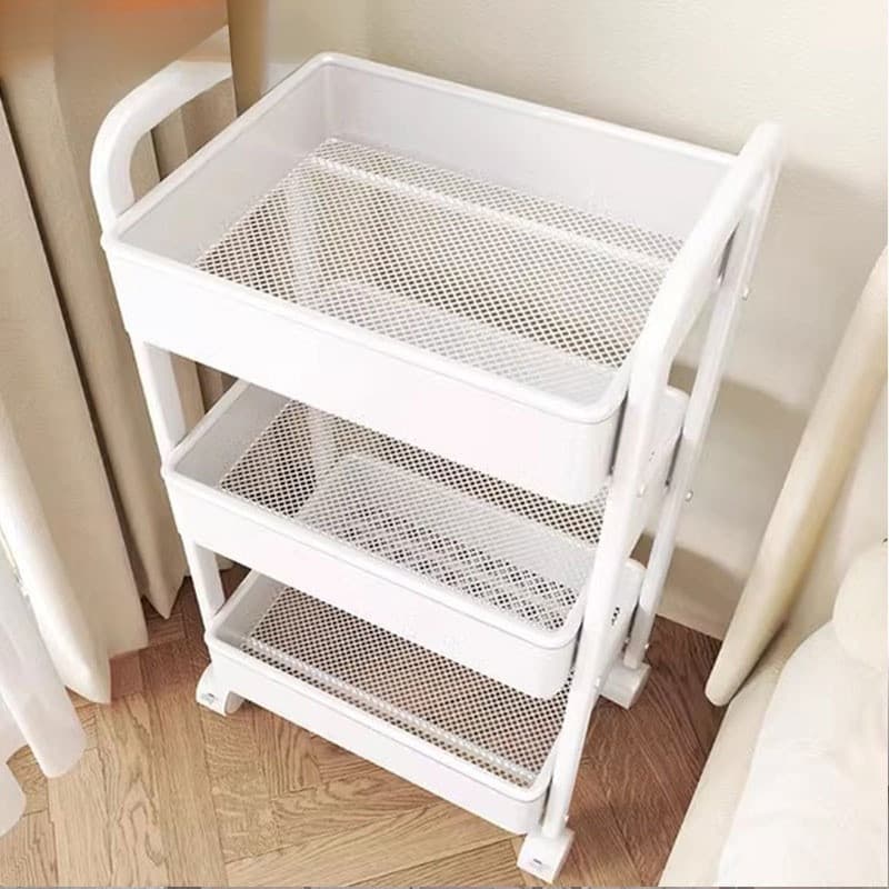 Prateleira para carrinho pequeno, cozinha do chão ao teto, quarto, multicamadas, lanches para bebês, banheiro móvel