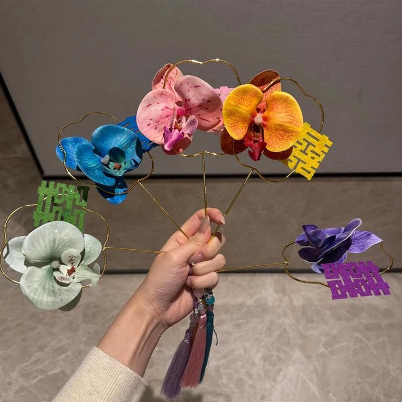 Leque de casamento dopamina, Mini leque de palma para casamento, dama de honra, beijo de boas-vindas, adereços para foto